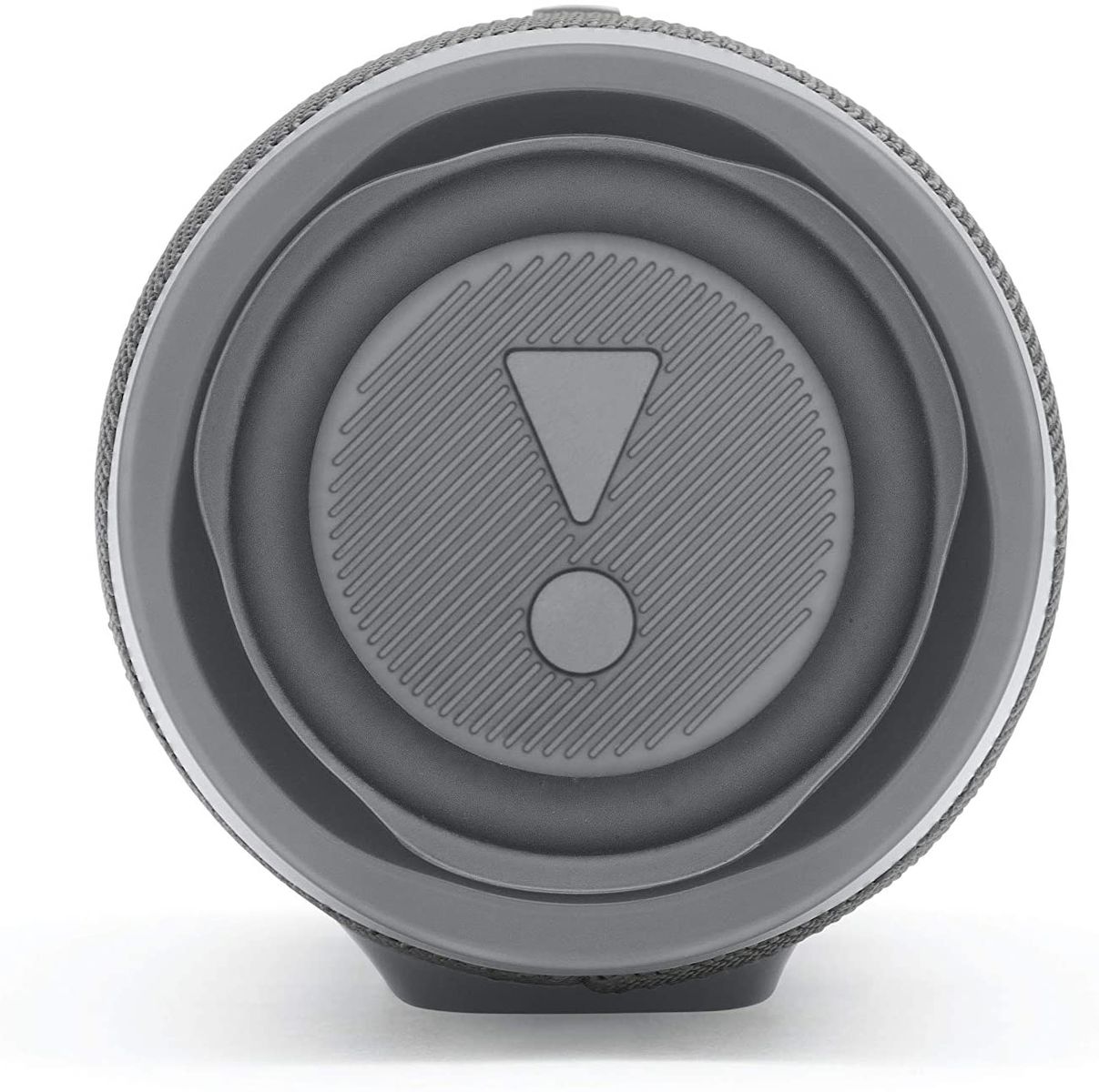 JBL Charge 4 Bluetooth-Lautsprecher in Grau – Wasserfeste, portable Boombox mit integrierter Powerbank – Mit nur einer Akku-Ladung bis zu 20 Stunden kabellos Musik streamen
