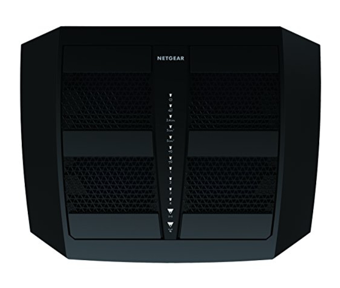 Netgear R8000 WLAN-Router Gigabit Ethernet Schwarz