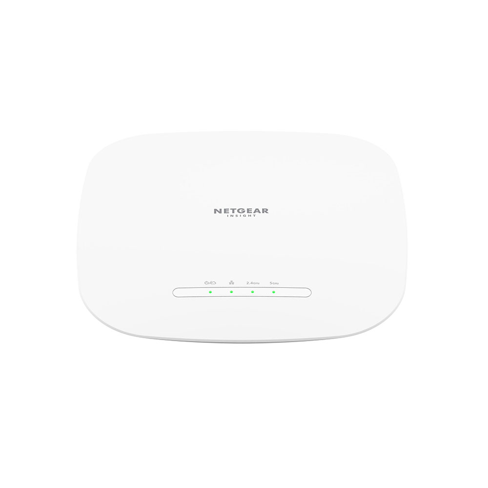 Netgear WAX615 WLAN Access Point PoE+ WiFi 6 (AX3000 Speed Dual-Band, WPA3, 802.11ax Mesh-fähig, 2.5G LAN, Lokal oder Insight Remote Management, PoE+ Powered - Netzteil optional) WAX615 (AX3000)