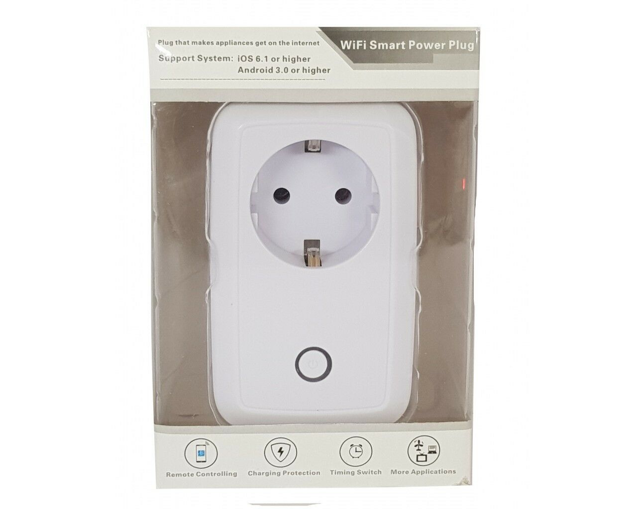 Urant Intelligent Wi-Fi Socket Smart Charger Remote Control Powersaving Function
