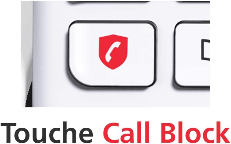 Alcatel Komfort-Telefon XL595B Singel Voice Call-Block-Funktion schnurlos