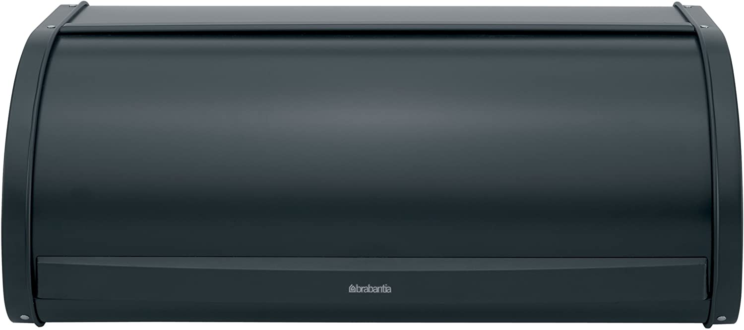 Brabantia Roll Top Bread Bin - Matt Black