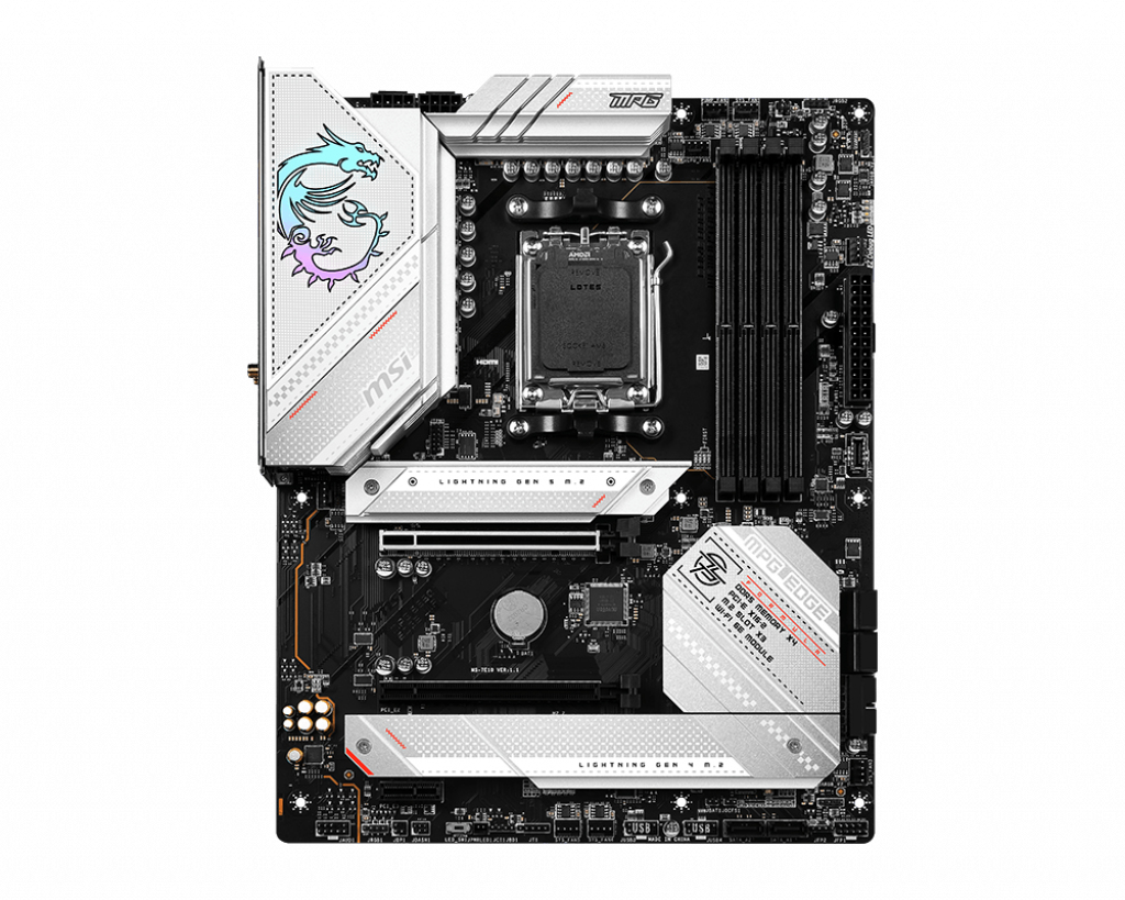 MSI MPG B650 EDGE WIFI Motherboard AMD B650 Buchse AM5 ATX