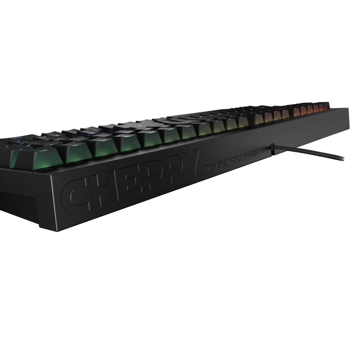 CHERRY MX 2.0S RGB Tastatur Gaming USB Schwarz - (DEU Layout - QWERTZ)