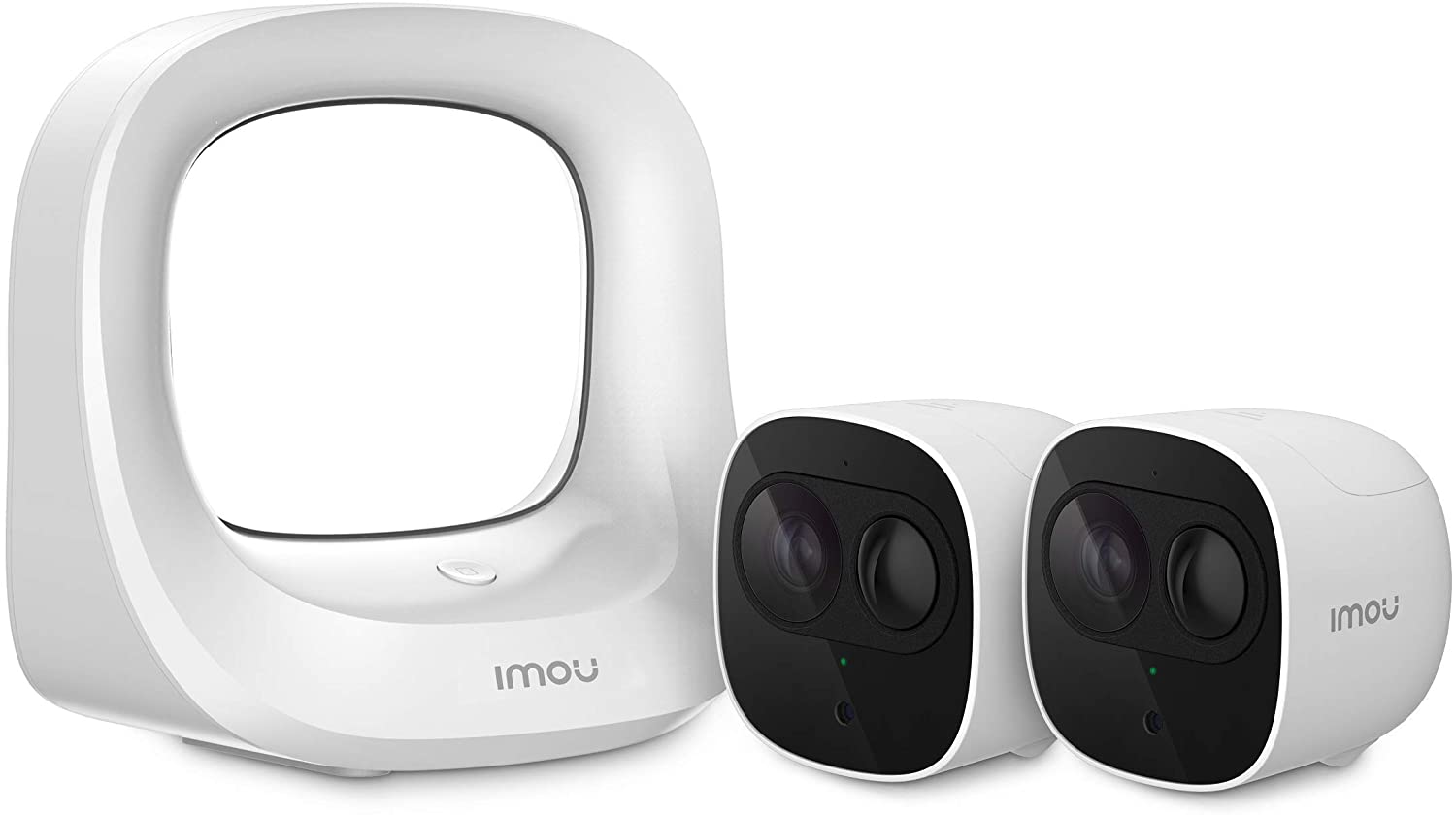 Imou Basic Kit Wi-Fi Video Surveillance System with 2 IP65 1080P Security Cameras, Indoor / Outdoor, with PIR Motion Detector, Night Vision & Two-way Audio