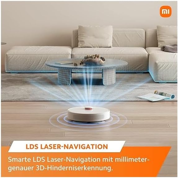 Xiaomi S10+ Roboter-Staubsauger Beutellos Weiß