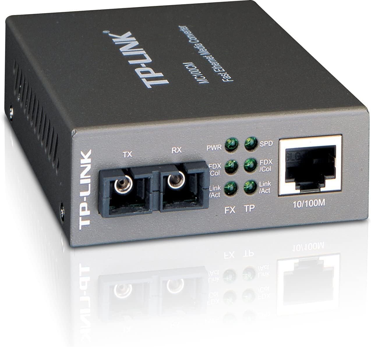 TP-Link 10/100M RJ45 to 100M Full-Duplex Multi-Mode SC Fiber Converter ( MC100CM)