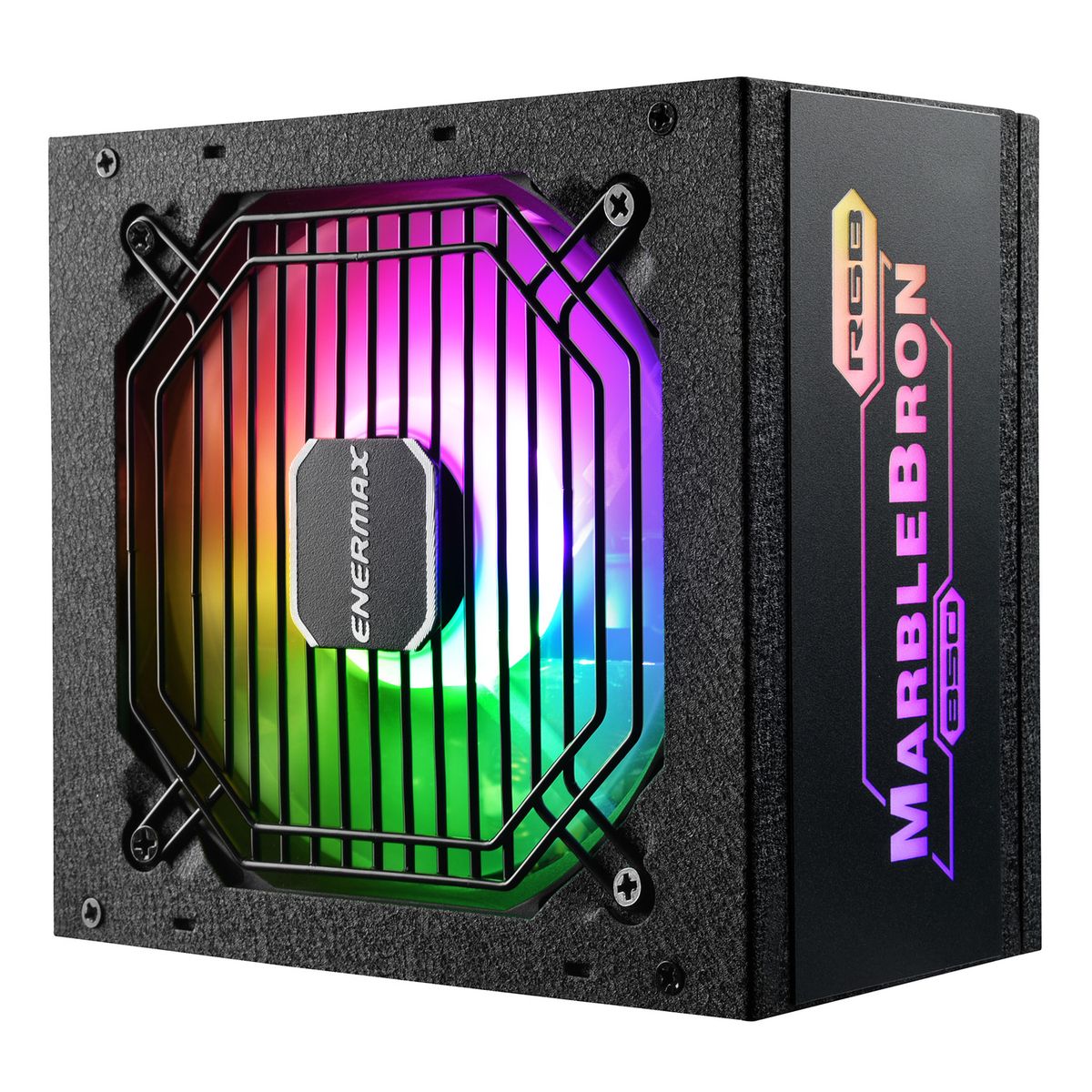 Enermax EMB850EWT-RGB MARBLEBRON Netzteil 850 W, 80 PLUS Bronze, Semi-Modular, 12 cm Lüfter, Schwarz, EU