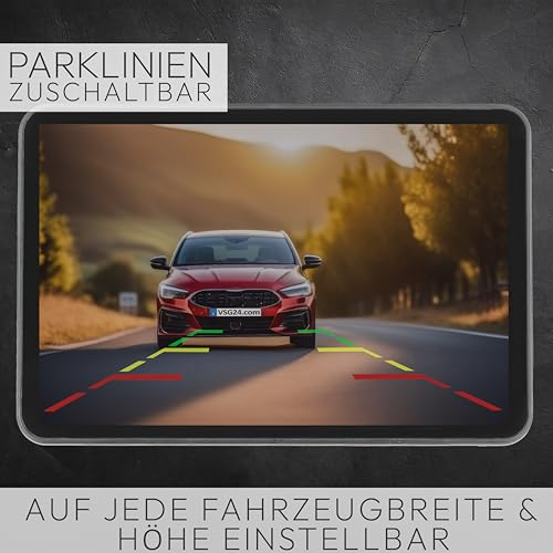 VSG 24 Touring WLAN Rückfahrkamera HD Akku 9600 mAh Magnetmontage Kabellos mit Monitor für Wohnmobil und LKW