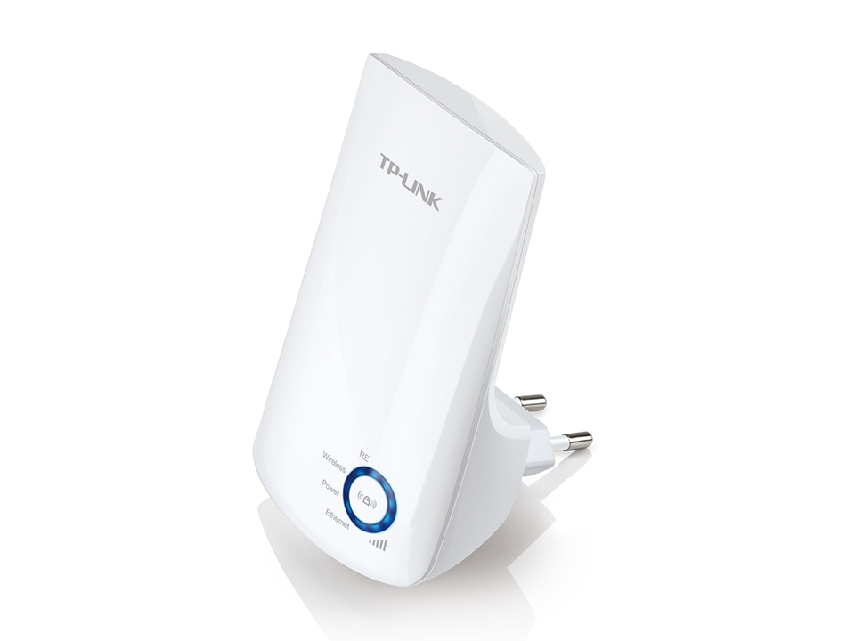 TP-Link TL-WA850RE(FR) WiFi Repeater - N300 WiFi Extender, WiFi Extender, WiFi Booster, 1 Ethernet Port, Vergrößert den WiFi Punkt, Kompatibel mit allen Internet Boxen, Weiß
