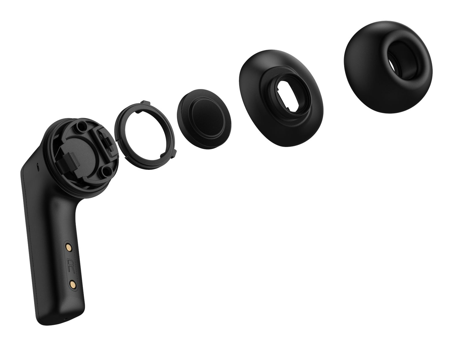 ASUS ROG Cetra True Wireless In-Ear Gaming-Kopfhörer, TWS, Bluetooth, ANC, Kabelloses Laden, IPX4, 27 Std. Akkulaufzeit, Schwarz