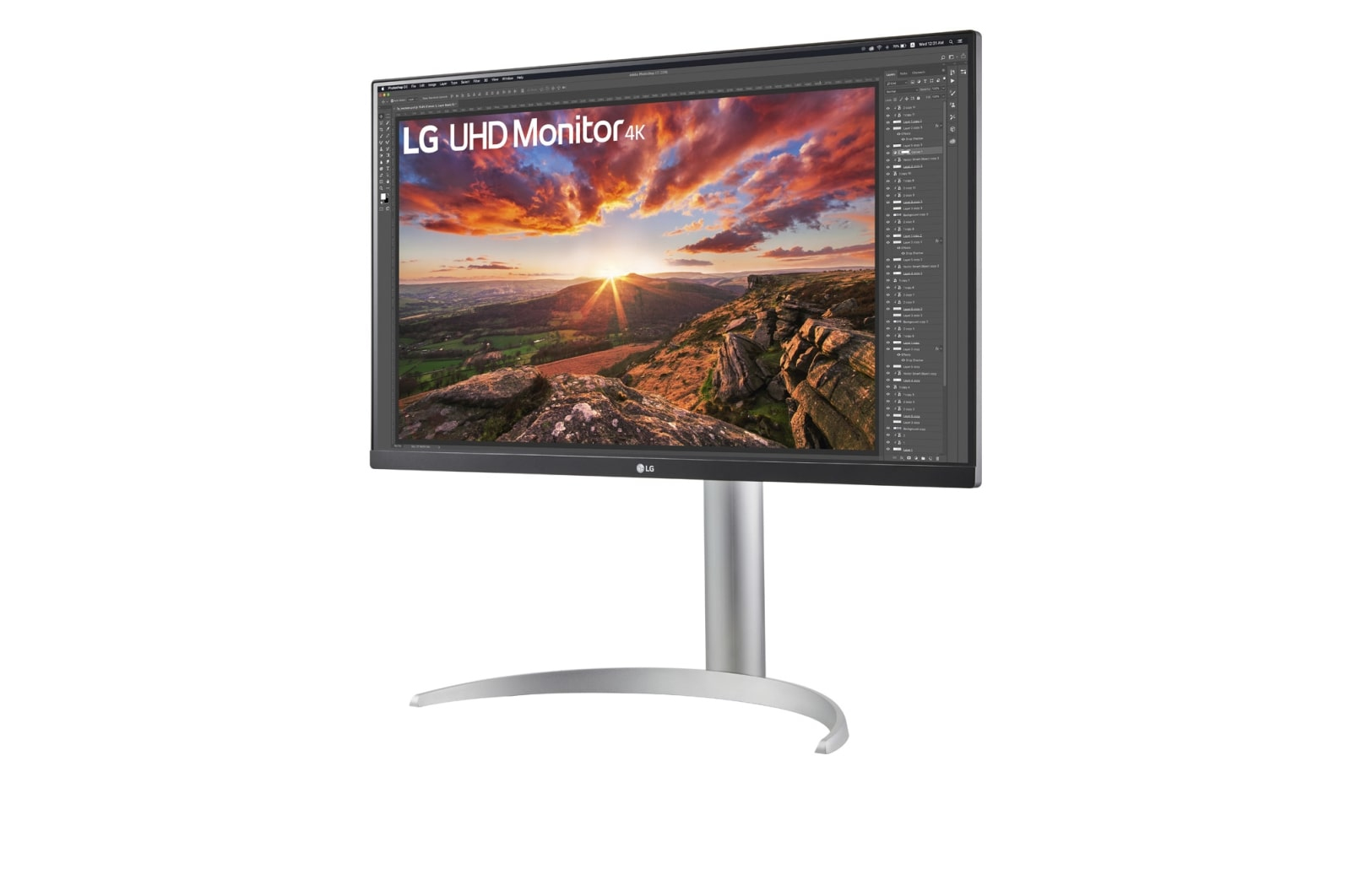 LG 27UP85NP-W Computerbildschirm 68,6 cm (27") 3840 x 2160 Pixel 4K Ultra HD LED Silber