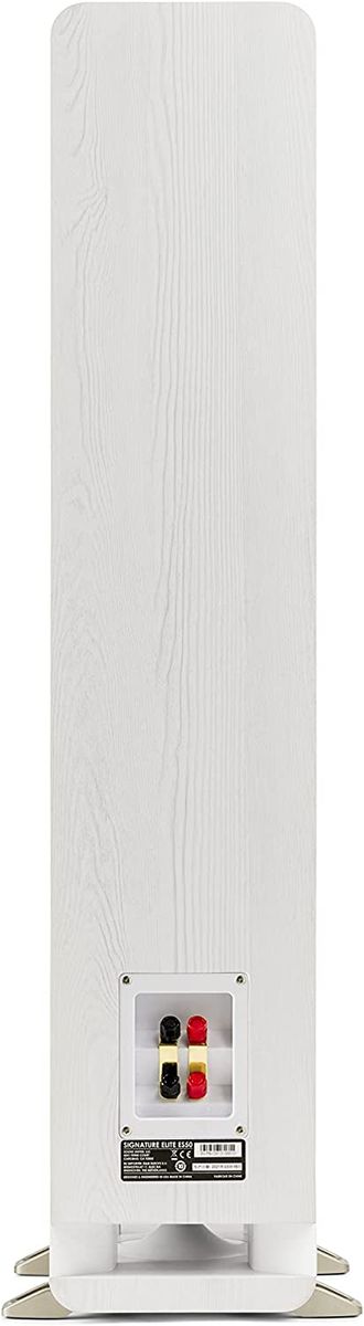 Polk Audio Signature Elite ES50 hochauflösender HiFi Standlautsprecher fürs Heimkino, Hi-Res zertifiziert, kompatibel mit Dolby Atmos und DTS:X 1 Stück, Weiß