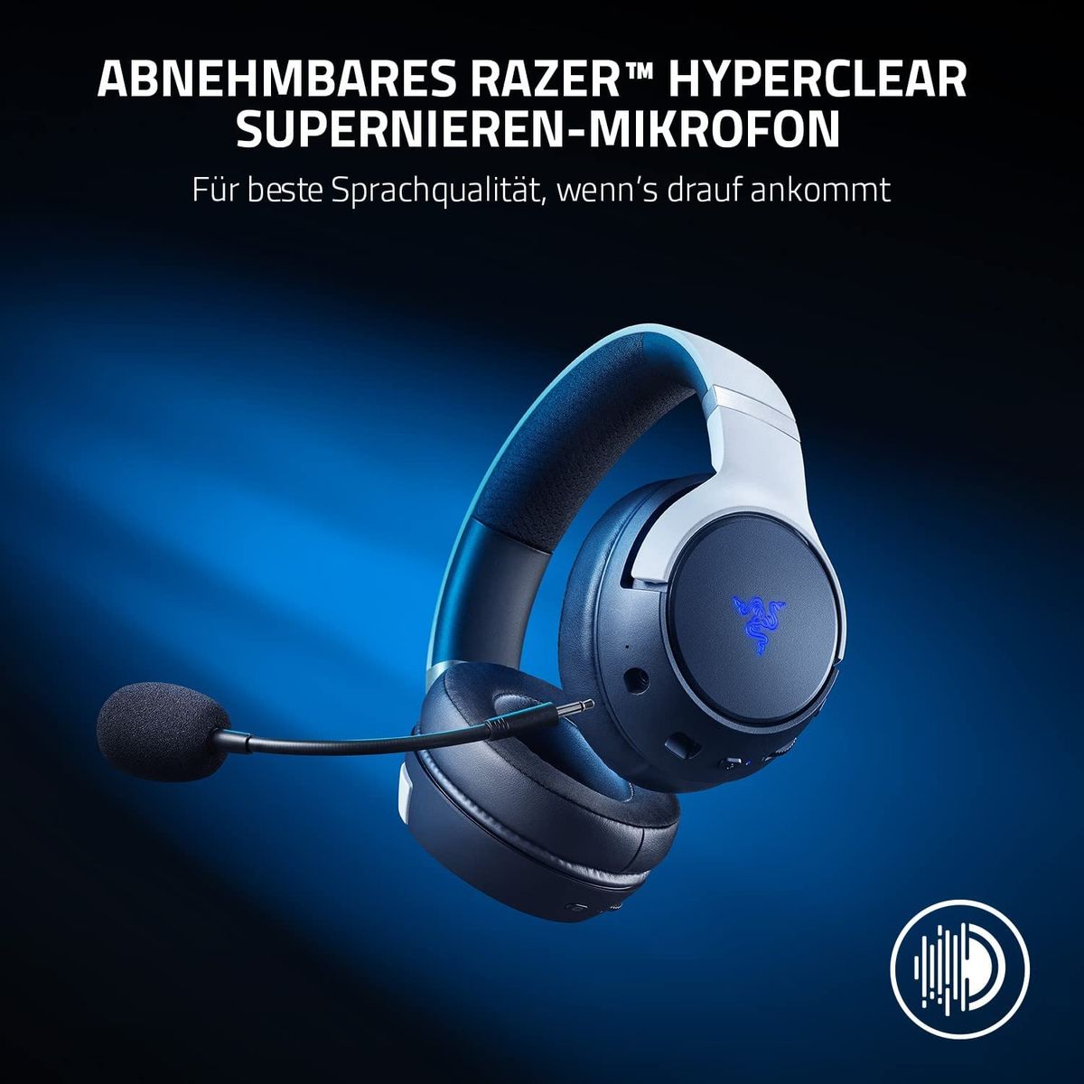 Razer Kaira Pro for PlayStation Gaming Headset Dual Wireless Stereo Chroma RGB for PS PC Mobile Mercury