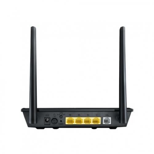 ASUS DSL-N16 WLAN-Router Einzelband (2,4GHz) Schnelles Ethernet Schwarz