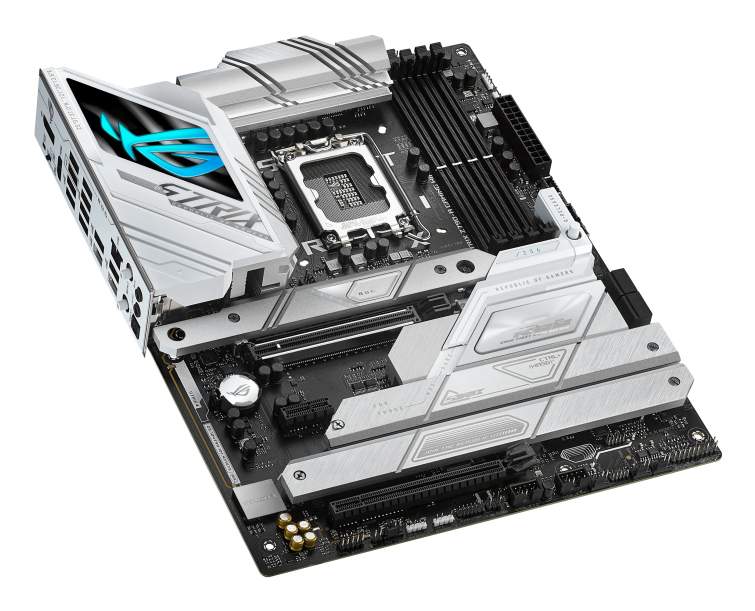 ASUS ROG Strix Z790‑A Gaming WiFi II Mainboard, Intel Z790, LGA 1700, ATX, DDR5, Wi‑Fi 7, Bluetooth 5.3, 2.5G LAN, 4x M.2, USB-C PD30