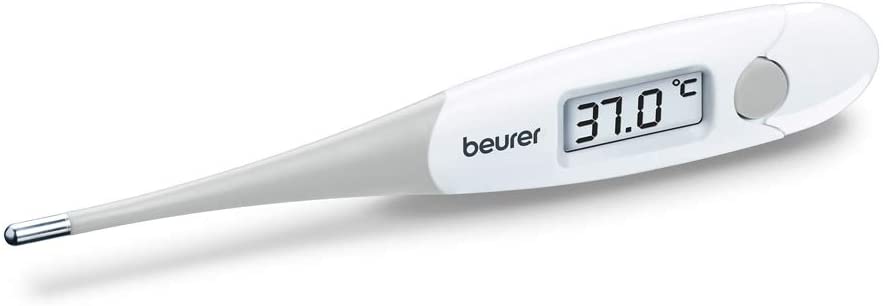 Beurer FT 13 Waterproof Flexible Digital Thermometer with Optical and Acoustic Fever Warning