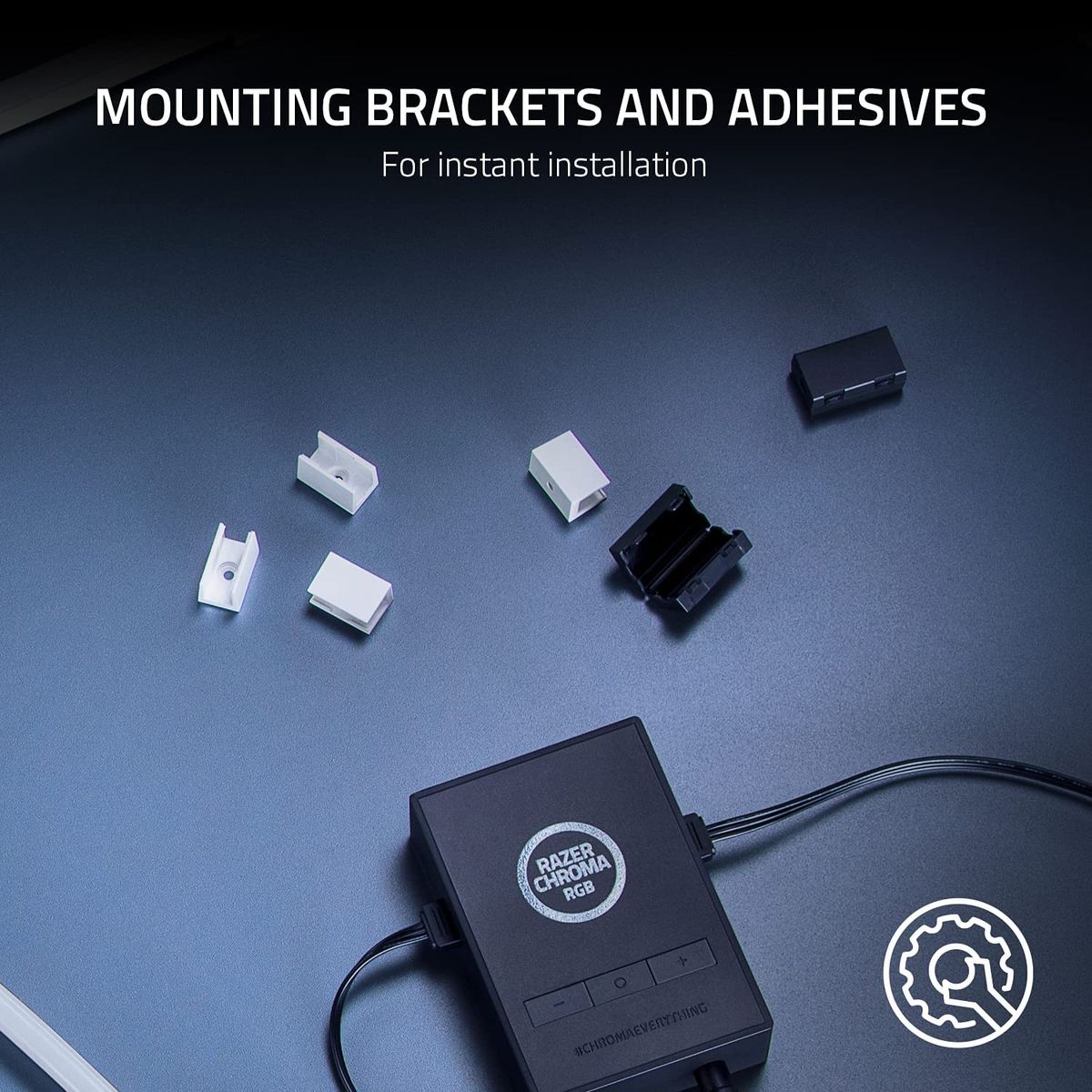 Razer Chroma Light Strip Expansion Kit ARGB Chroma LED Strips 1x 100cm 2x 50cm PC Customization