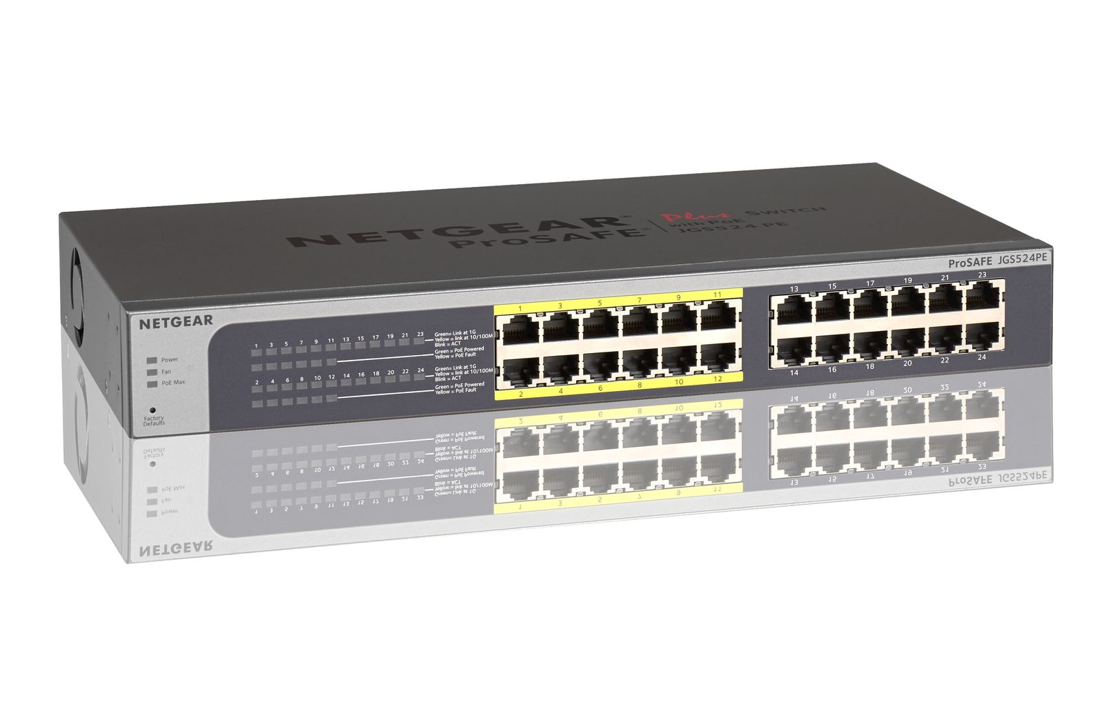 Netgear ProSAFE Plus 24-Port-Switch PoE