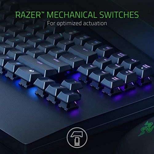 Razer Turret Gaming Lapboard & Mouse Wireless RF Deskset Green Switches for Xbox One Black UK-Layout