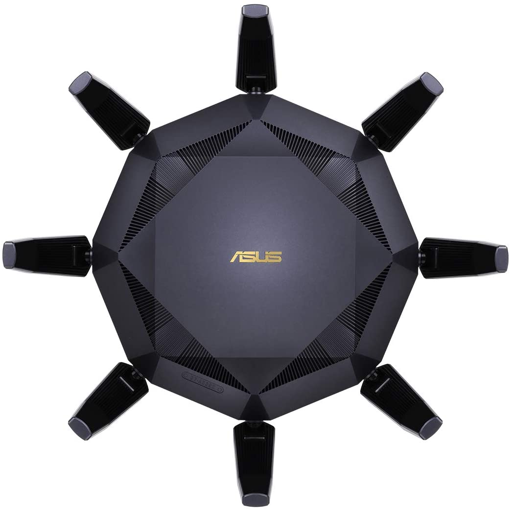 ASUS RT-AX89X Gaming Router Ai Mesh WLAN System Wi-Fi 6 AX6000 10G RJ45 10G SFP+ 2.2 GHz QC CPU AiProtection Pro USB 3.1 WPA3 Gaming AX6000 10G LAN ASUS RT-AX89X Gaming Router Ai Mesh WLAN System Wi-Fi 6 AX6000 10G RJ45 10G SFP+ 2.2 GHz QC CPU AiProtection Pro USB 3.1 WPA3 Gaming AX6000 10G LAN