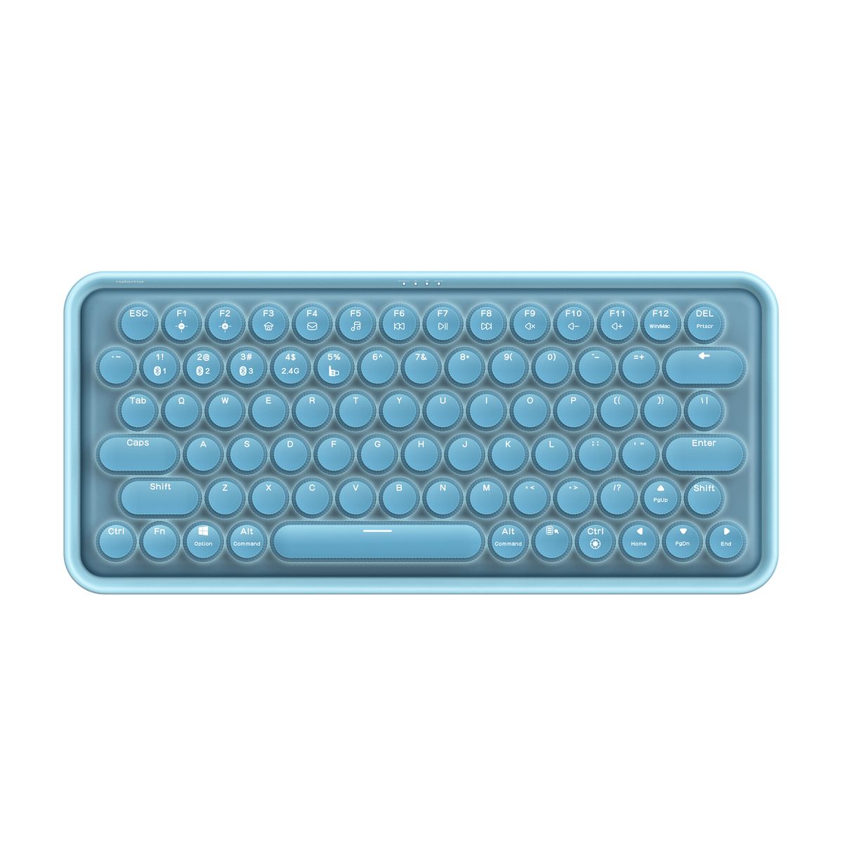 Rapoo Ralemo Pre 5 Keyboard Dual Wireless + USB Mechanical Keys Blue DE Layout