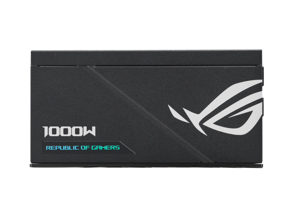ASUS ROG Loki SFX-L 1000W Platinum Netzteil, vollständig modular, 80 PLUS Platinum, 120 mm ARGB-Lüfter, Aura Sync, Schwarz/Silber, EU