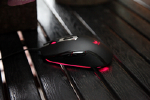 rapoo VPRO V210 Optische 3.000 DPI Ergonomische Gaming Maus mit Beleuchtung