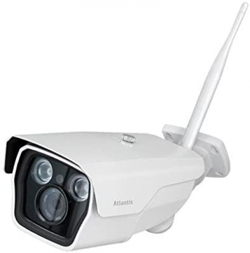 Atlantis Land Pluscam HD Outdoor 7000 Security IP Camera Outdoor Bullet White 1920 x 1080pixels – Surveillance Camera