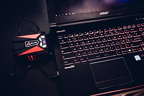 Klim Cool Universal Cooler for Laptop red