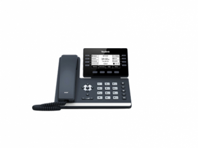 Yealink IP Telefon SIP-T53W VoIP-Telefon, schwarz SIP-T53W Single