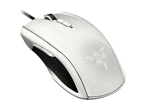 Razer Taipan 8.200 DPI Laser Wired 1.000Hz 9-Tasten Gaming Maus Beidhändig weiß