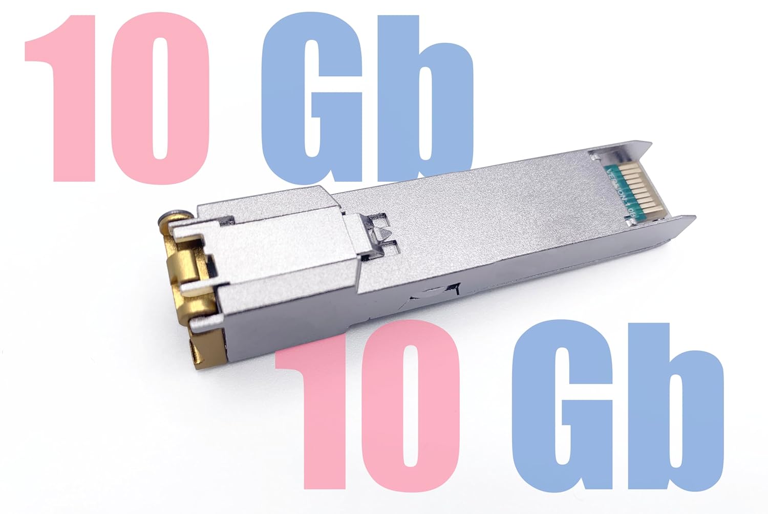 Elfcam 10Gb-SFP+ SFP+ Transceiver 10GBase-T RJ45 Kupfer, 30 m, kompatibel mit Cisco Ubiquiti Netgear