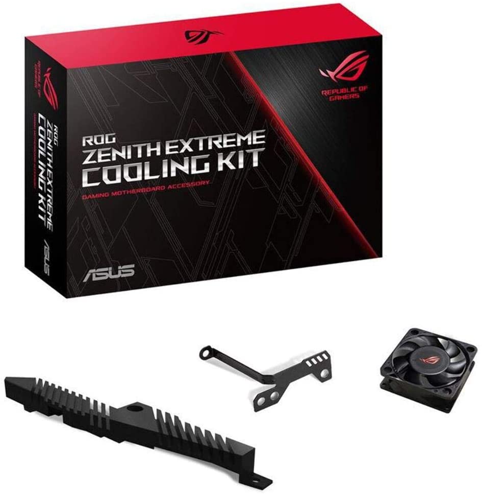 ASUS ROG Zenith Extreme Motherboard Cooling Kit schwarz