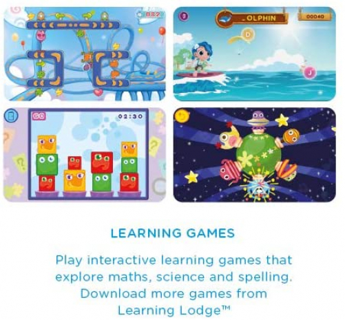 Vtech Kidicom Advance Kinder-Mobilgerät Lernspielzeug sicheres Kommunikationsgerät e-Books Kamera kinderfreundlichen Apps Spielen mehr Pink