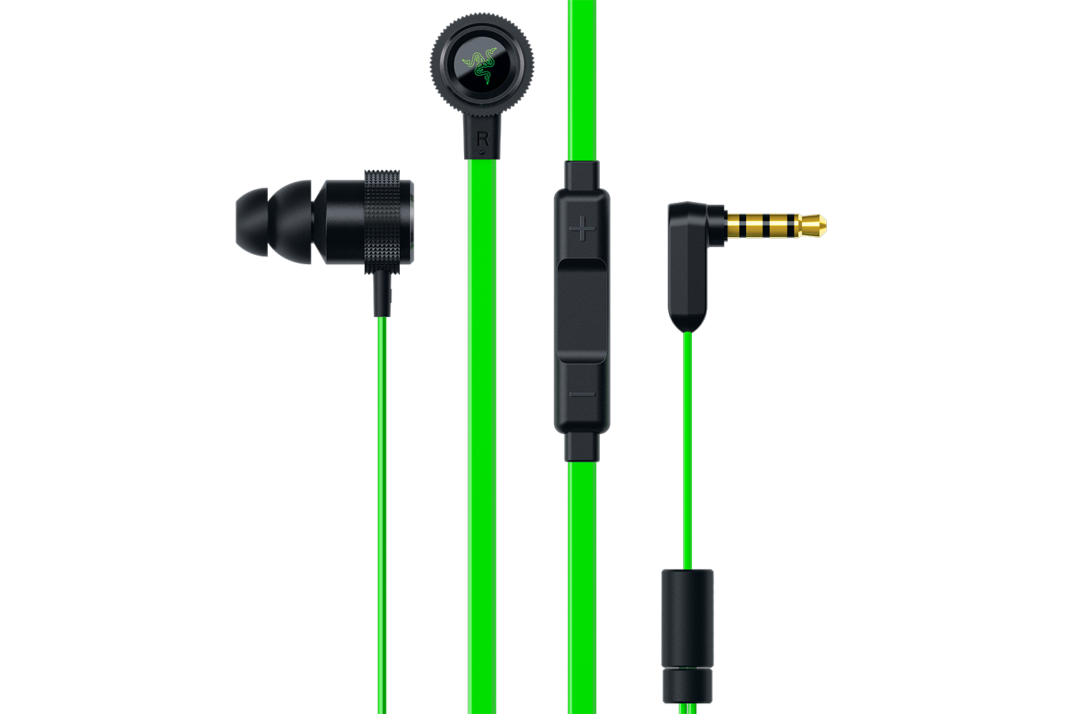 Razer Hammerhead Pro V2 3.5mm Stereo Mobile Gaming In-Ear Headset schwarz/grün