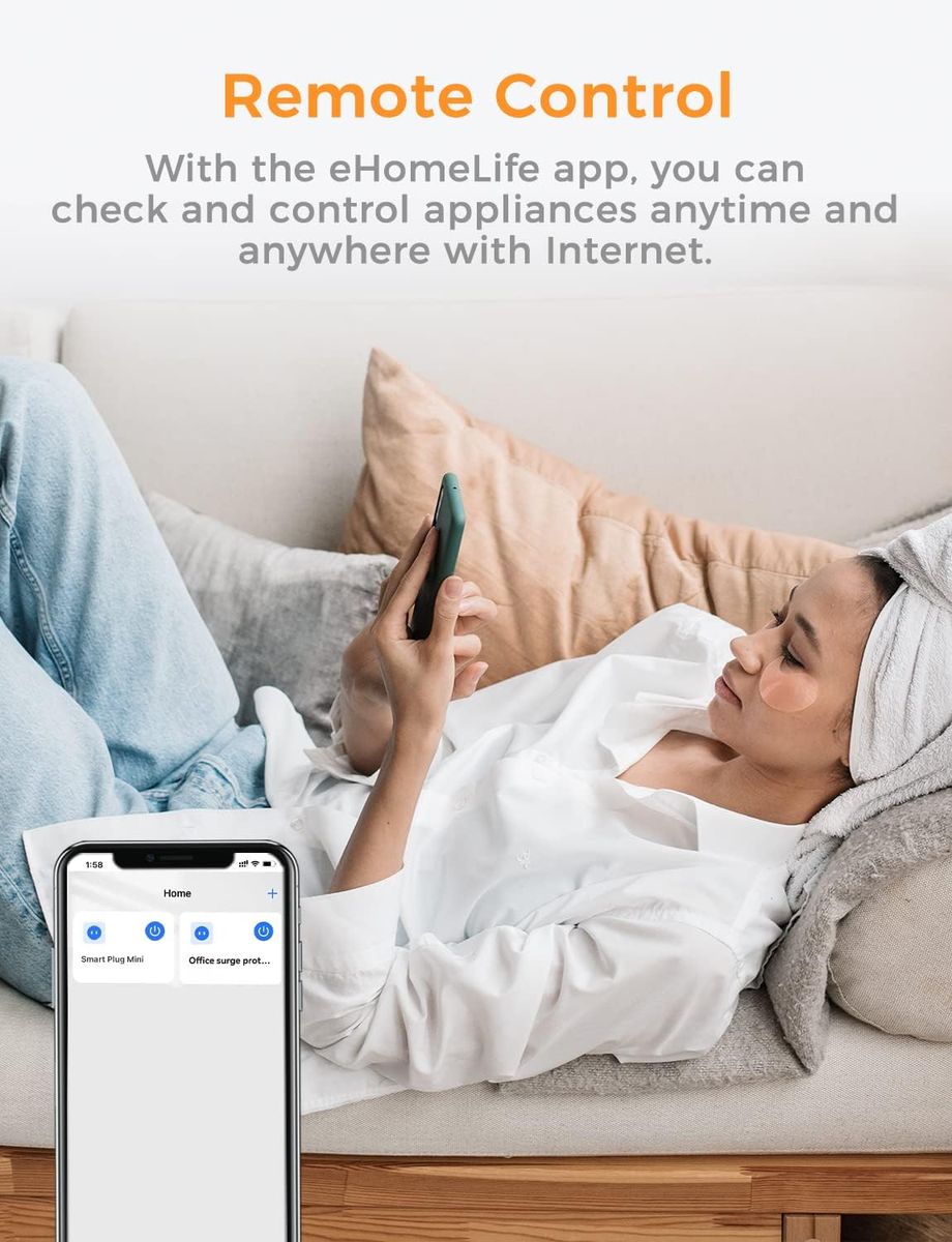 Refoss WLAN Steckdose Zeitschaltuhr Steckdose 2er Pack Smart MINI Steckdose mit Fernbedienung, Smart Home WiFi Steckdose mit Sprachsteuerung, Smart Plug Funktioniert mit Alexa, Google Refoss WLAN Steckdose Zeitschaltuhr Steckdose 2er Pack Smart MINI Steckdose mit Fernbedienung, Smart Home WiFi Steckdose mit Sprachsteuerung, Smart Plug Funktioniert mit Alexa, Google