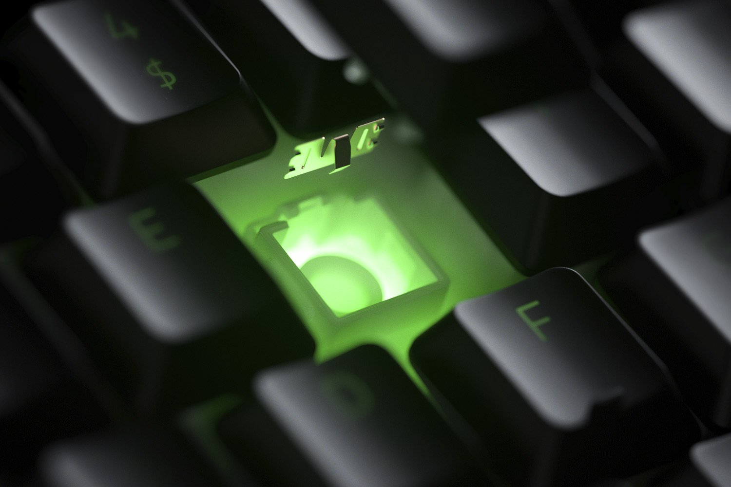 Razer Ornata V2 Gaming Keyboard Mecha-Membrane Switches Chroma RGB USA Layout QWERTY ISO