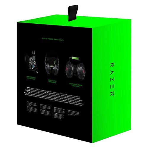 Razer ManO'War 7.1 Wireless Surround Gaming Headset für PC & Mac & PS4 schwarz