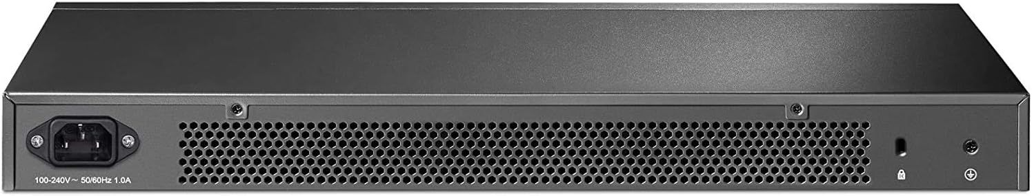 TP-Link T2600G-52TS V3.0 Managed L2+ Switch, 48x Gigabit + 4x SFP, 1U Rack, Schwarz, Netzteil