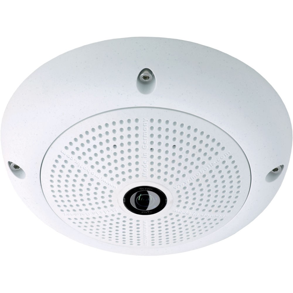Mobotix MX-Q25M-Sec-D12 Hemispheric Camera 360 degree panoramic video surveillance system black/white