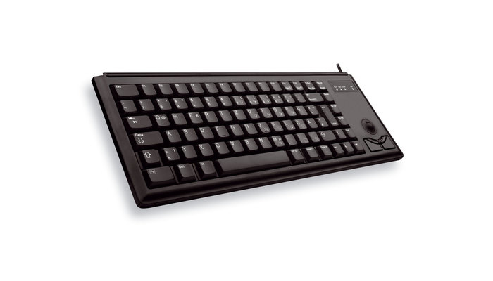 CHERRY G84-4400 TRACKBALL Kabelgebundene Tastatur, USB, Schwarz - (DEU Layout - QWERTZ)