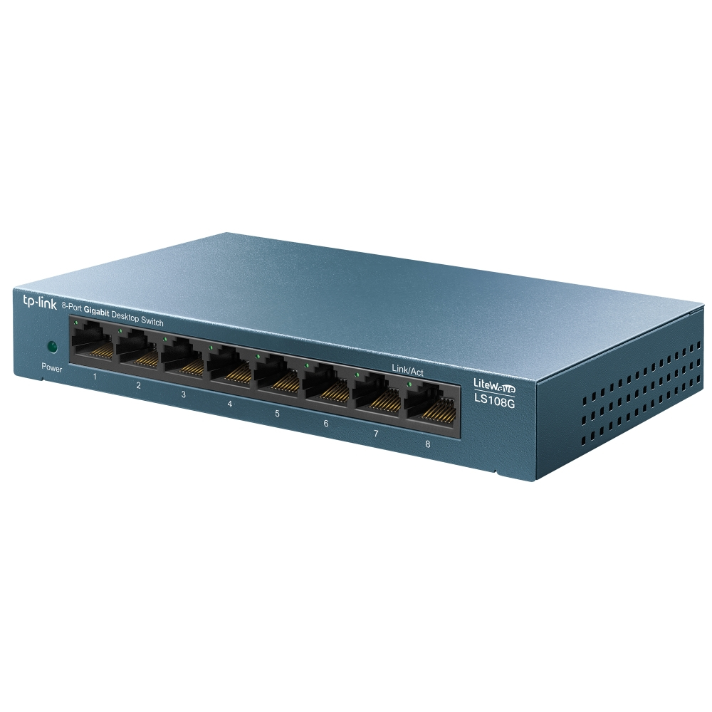 TP-Link 8-Port Desktop Switch (10/100/1000Mbit/s)