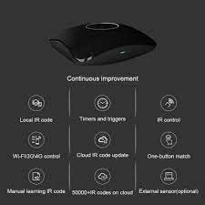 BroadLink RM4 Pro Universalfernbedienung Smart Home Hub, IR & 433 MHz RF, WLAN