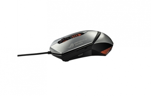 ASUS ROG GX1000 Eagle Eye Laser 8.200 DPI Ergonomische Gaming Maus Wired silber