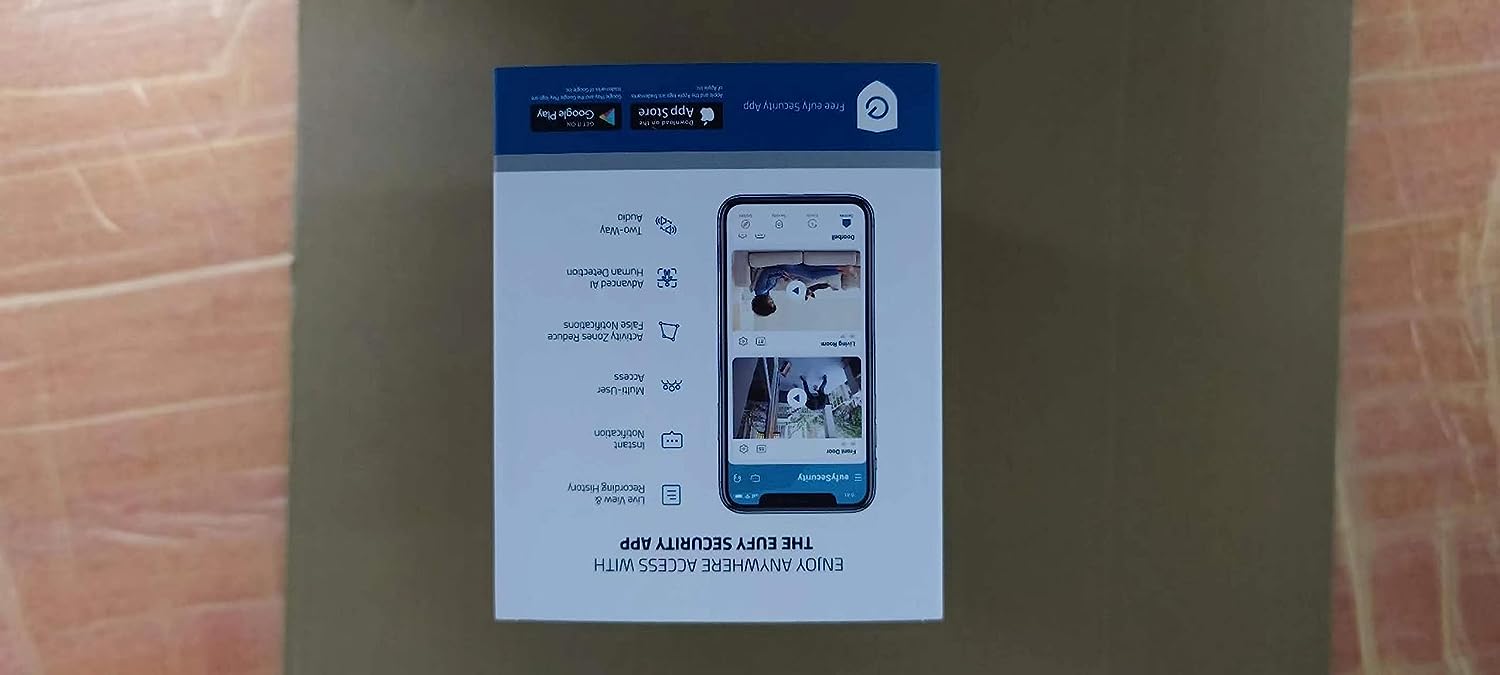 eufy security SoloCam E40, Sicherheitskamera für Draußen, WLAN, kabellos, Personenerkennung KI, Beidseitige Audiofunktion, 2K-Auflösung, 90 dB Alarm, wetterfest, gebührenfrei