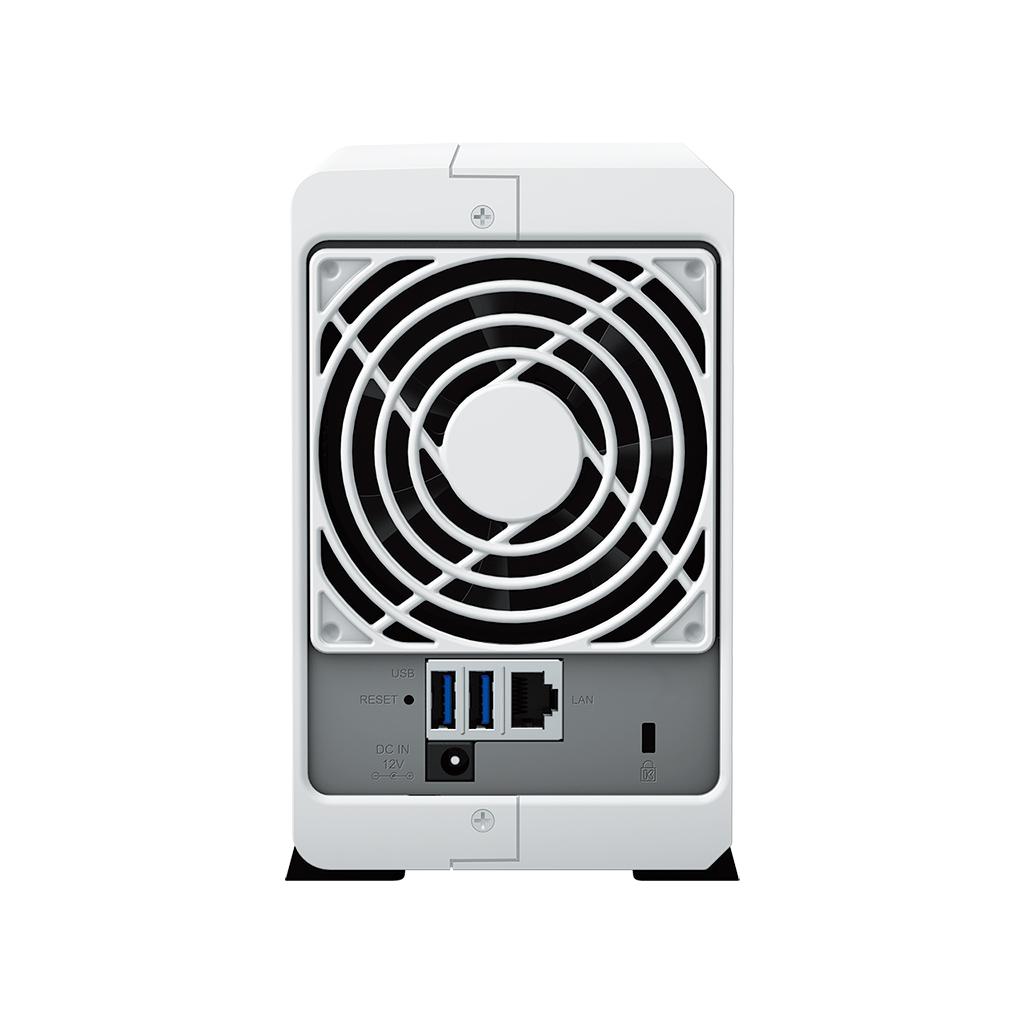 Synology DiskStation DS223J NAS & Speicherserver Desktop Realtek RTD1619B 1 GB DDR4 0 TB DiskStation Manager Weiß