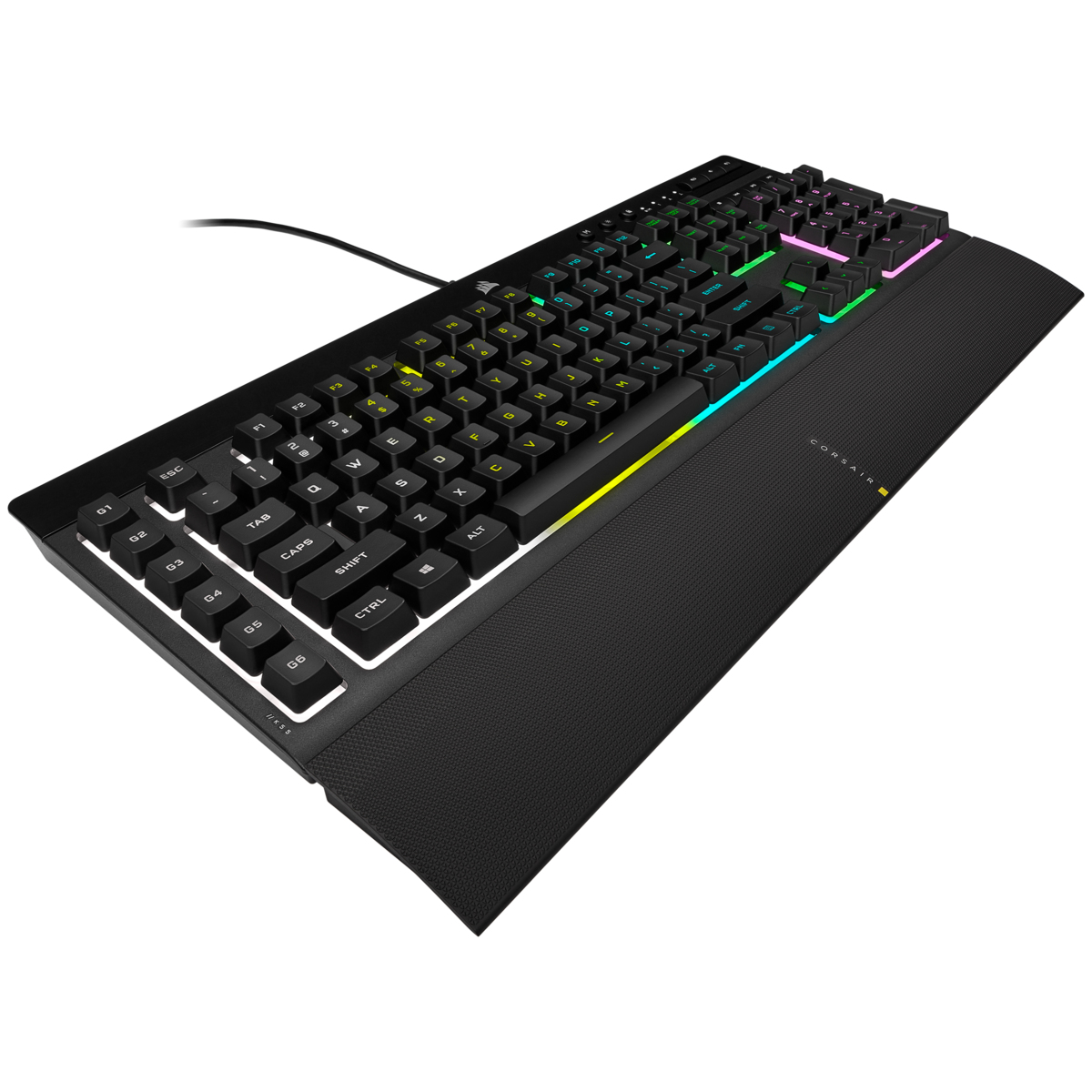 Corsair K55 RGB PRO Tastatur Gaming USB Schwarz - (DEU Layout - QWERTZ)