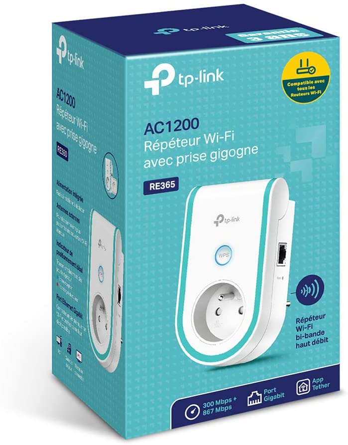 TP-Link Wi-Fi Repeater AC Broadband