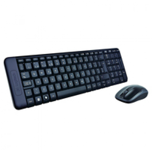 logitech MK220 Wireless Desktop Maus and Tastatur Combo ES-Layout